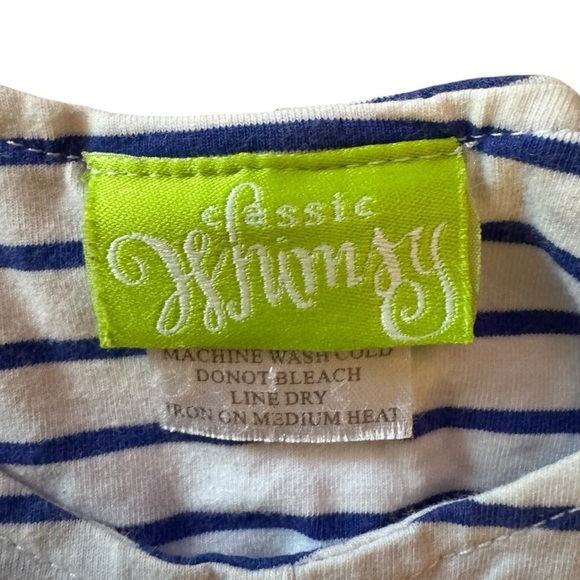 2T Fourth of July Striped Patriotic Truck Romper - Picture 5 of 6